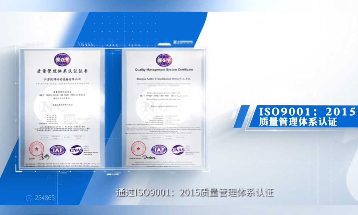 KAIBO|Custom Industrial Gear Reducer-ISO 9001-certified