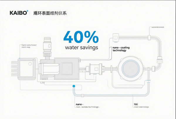 KAIBO’s eco-friendly gearbox manufacturing with 40% water reduction