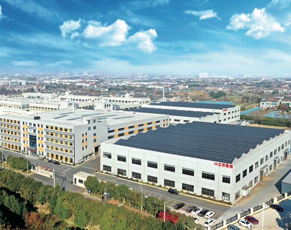 KAIBO|Custom Industrial gearbox manufacturer in china-Aerial view of the company